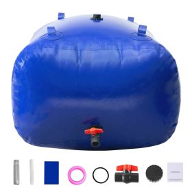 Water Storage Bladder, 105.7 Gallon (400L) Water Storage Container Tank, 1000D PVC Large Capacity Soft Bag Bladder