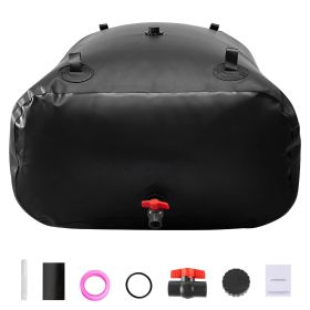 Water Storage Bladder, 142.7 Gallon (540L) Water Storage Container Tank, 1000D PVC Large Capacity Soft Bag Bladder