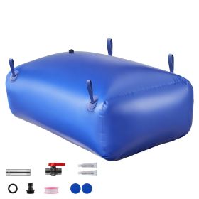 Water Storage Bladder, 87.2 Gal Collapsible Water Storage Bag, Wear-Resistant 1000D PVC Soft Waters Bag (PVC Thickness: 0.9 mm, Capacity: 330L)